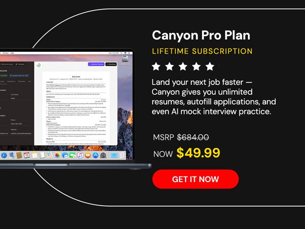 Canyon Pro Plan: Lifetime Subscription