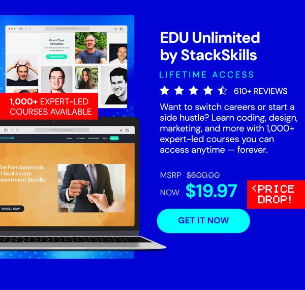 EDU Unlimited by StackSkills: Lifetime Access