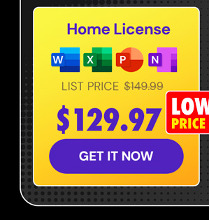 Microsoft Office 2024 Home for Mac or PC: One-Time Purchase