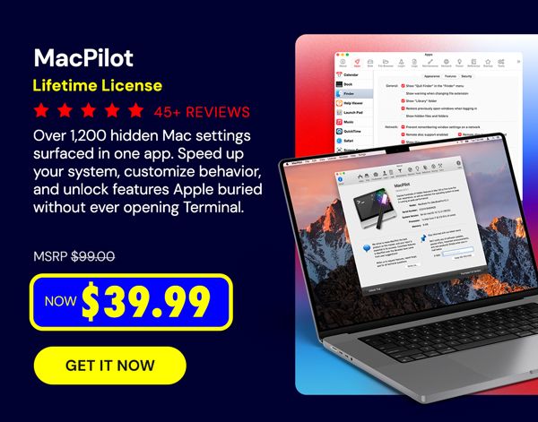 MacPilot Lifetime License