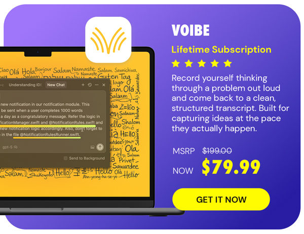 Voibe Lifetime Subscription
