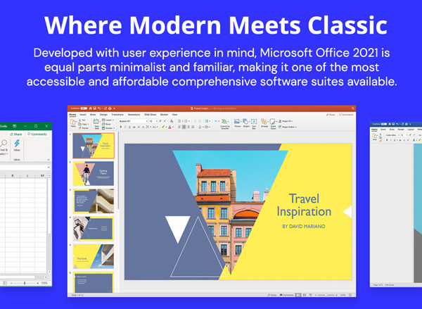 Microsoft Office Professional 2021 for Windows: Lifetime License