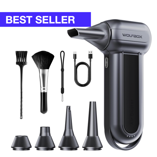 WOLFBOX MF100 Cordless Air Duster
