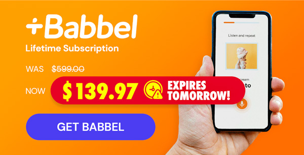 Babbel Language Learning: Lifetime Subscription (All Languages)