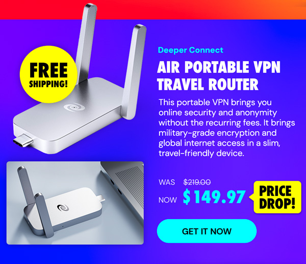 Deeper Connect Air Portable VPN Travel Router