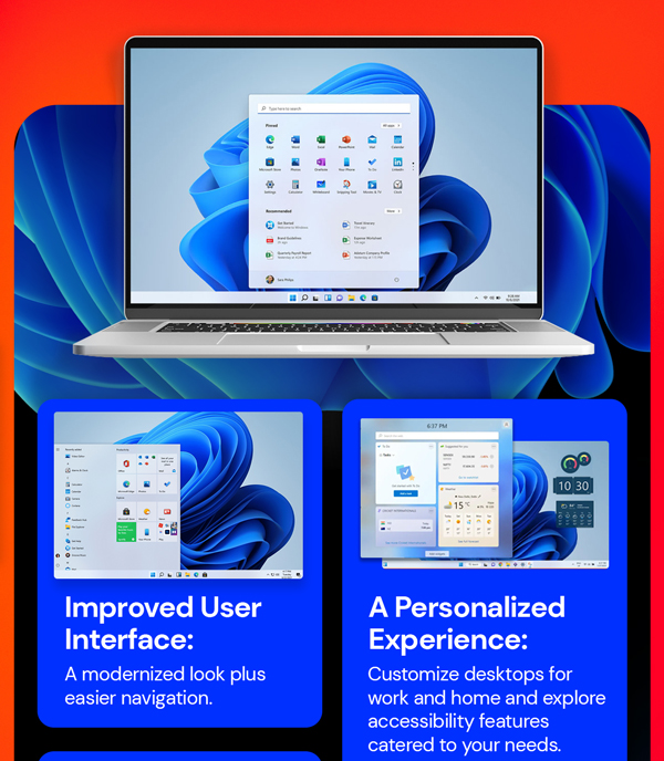 Microsoft Windows 11 Pro or Home