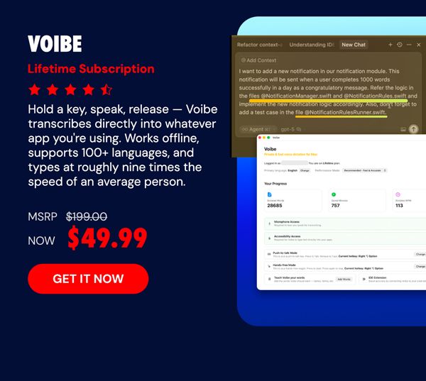 Voibe Lifetime Subscription