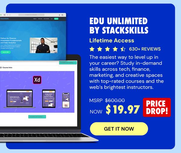 EDU Unlimited by StackSkills: Lifetime Access