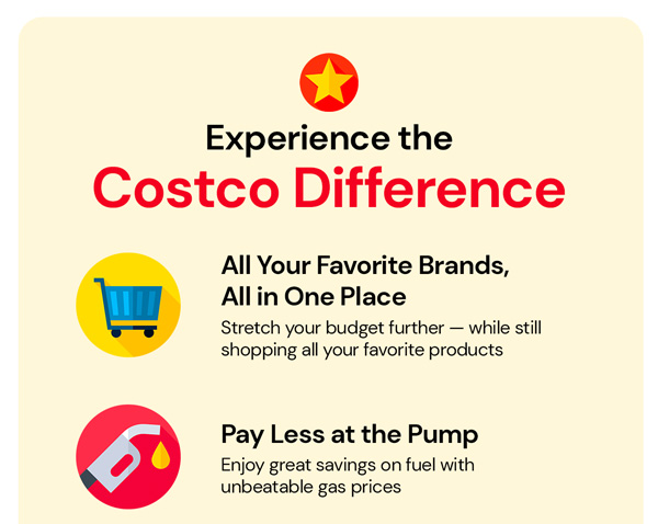 Costco Gold Star Membership 1-Year + $40 Digital Costco Shop Card | Sign Up Today