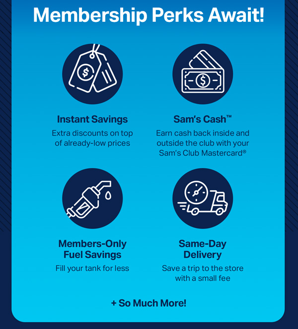 Sam's Club 1-Year Membership with Auto-Renew!