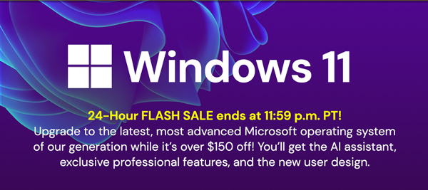 Microsoft Windows 11 Pro or Home