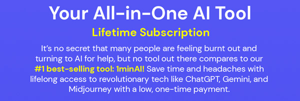 1minAI Advanced Business Plan Lifetime Subscription