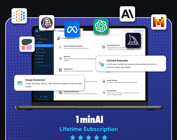 1minAI: Lifetime Subscription