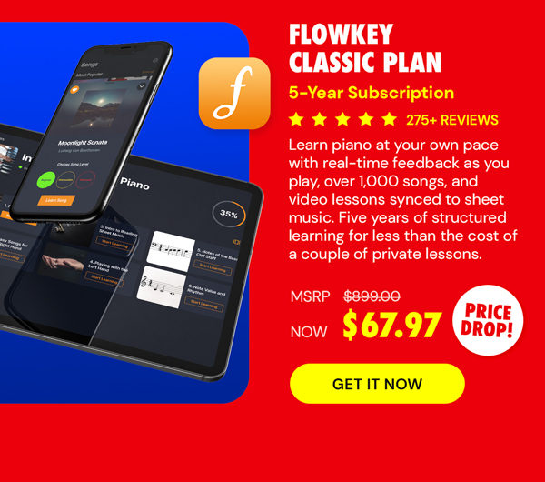 Flowkey Classic Plan: 5-Year Subscription