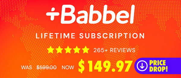 Babbel Language Learning: Lifetime Subscription (All Languages)