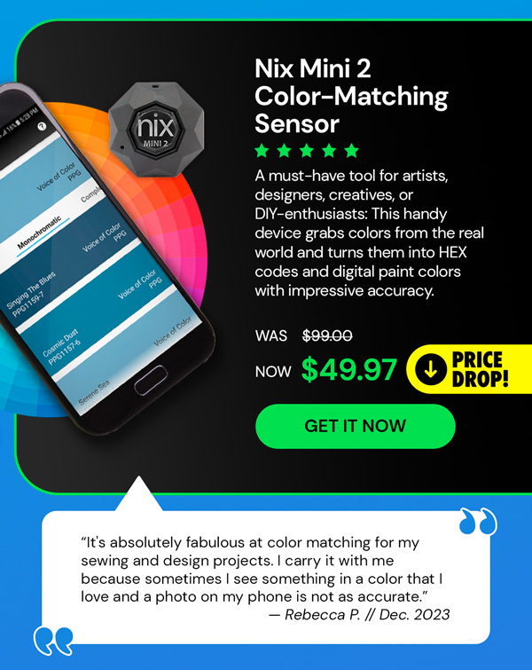 Nix Mini 2 Color-Matching Sensor