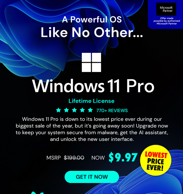 Microsoft Windows 11 Pro | Lifetime License