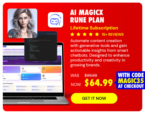 AI Magicx Rune Plan Lifetime Subscription