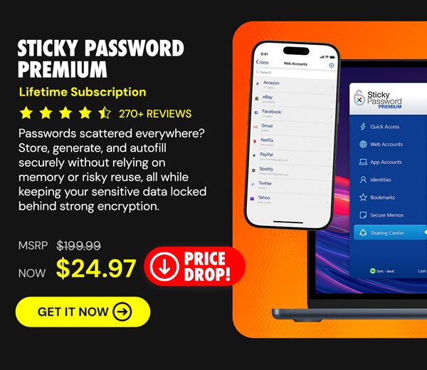Sticky Password Premium: Lifetime Subscription