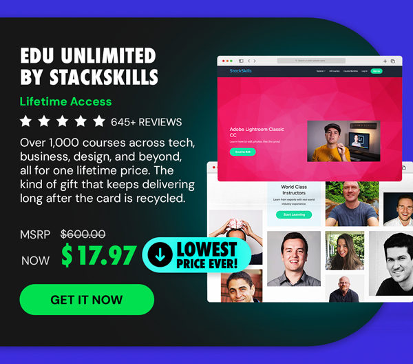 EDU Unlimited by StackSkills: Lifetime Access
