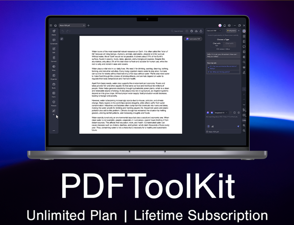 PDFToolKit - Unlimited Plan: Lifetime Subscription
