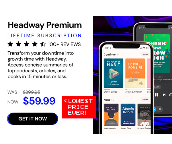 Headway Premium: Lifetime Subscription