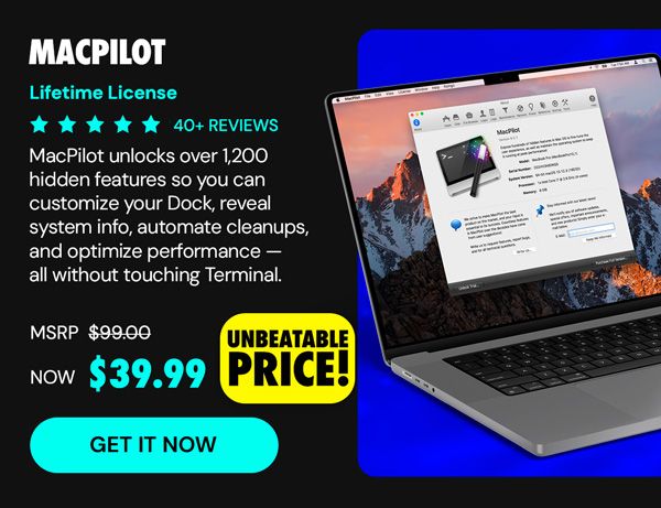 MacPilot Lifetime License