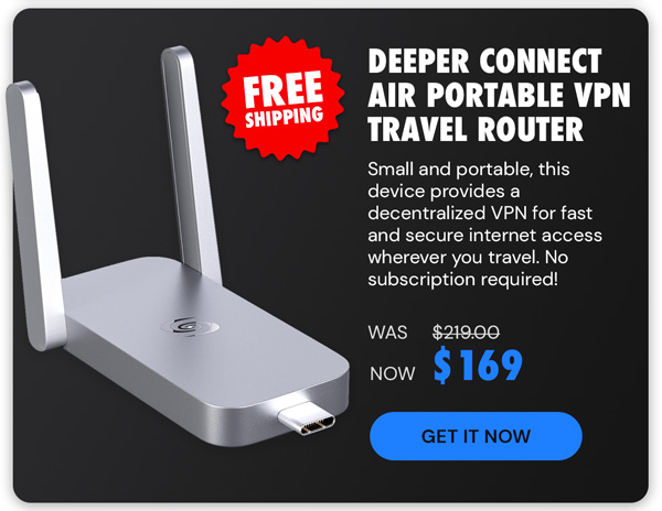 Deeper Connect Air Portable VPN Travel Router