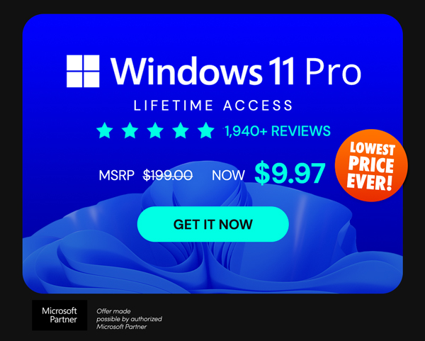 Microsoft Windows 11 Pro | Lifetime License