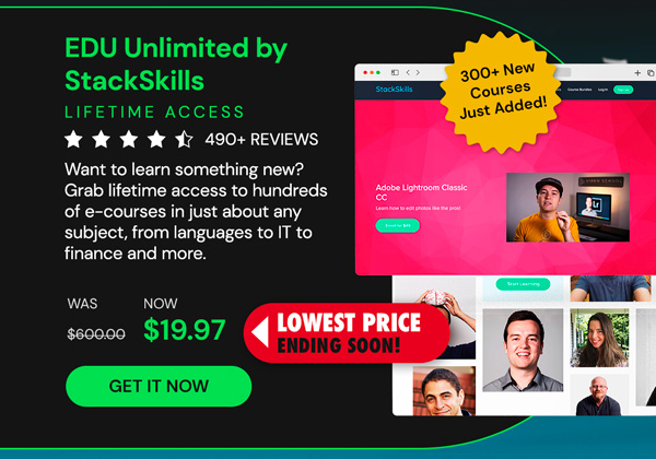 EDU Unlimited by StackSkills: Lifetime Access