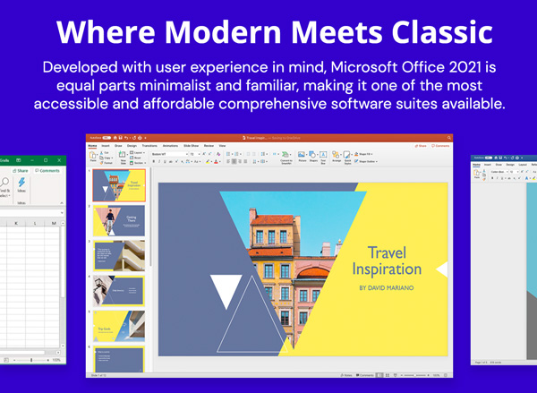 Microsoft Office Professional 2021 for Windows: Lifetime License