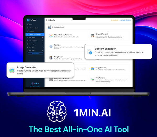 1minAI Advanced Business Plan Lifetime Subscription