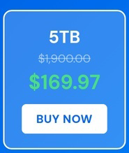 Internxt Cloud Storage Lifetime Subscription: 2TB to 100TB Plans