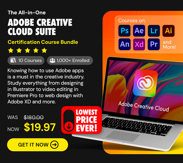 The All-in-One Adobe Creative Cloud Suite Certification Course Bundle