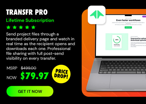 Transfr Pro: Lifetime Subscription