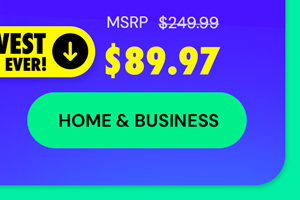 Microsoft Office 2024 Home & Business for Mac or PC Lifetime License