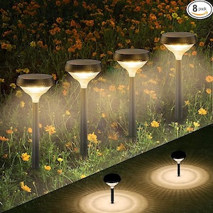 Solar Pathway Lights (8-Pack)