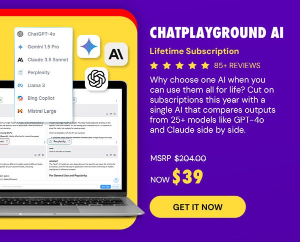 ChatPlayground AI: Lifetime Subscription