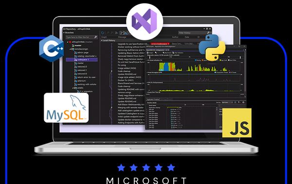 Microsoft Visual Studio Professional 2022 + The Premium Learn to Code Certification Bundle
