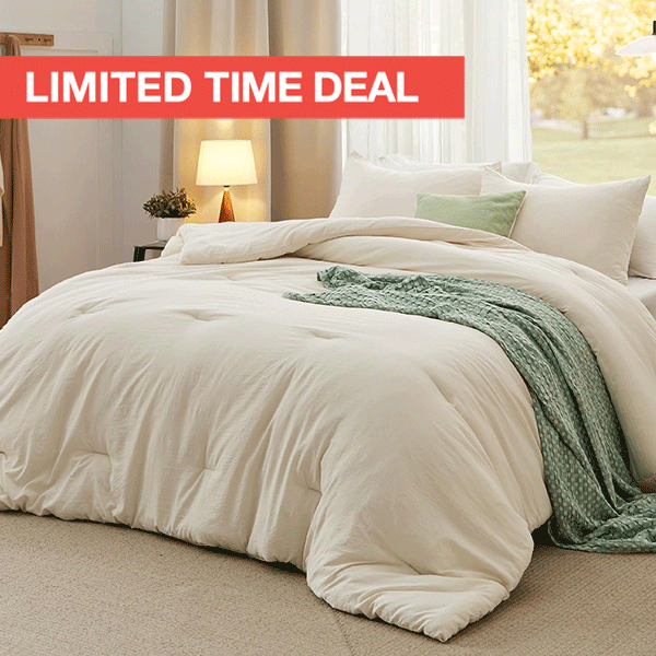 California King Comforter Set (3-Piece, All-Season)