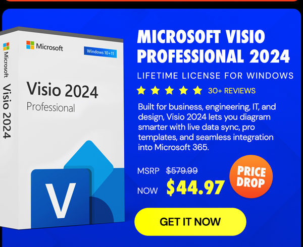 Microsoft Visio 2021 Professional: Lifetime License for Windows
