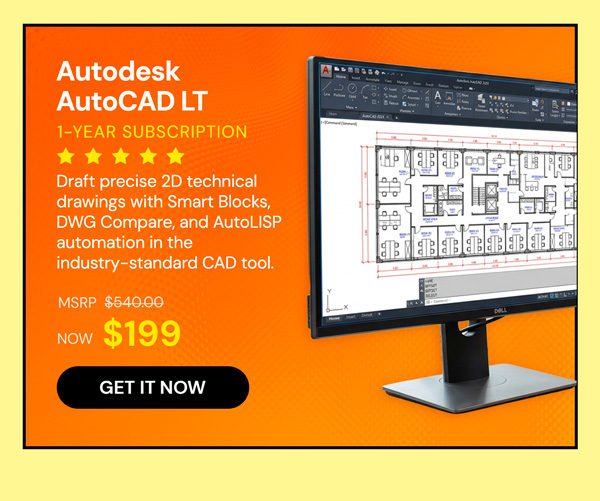 Autodesk AutoCAD LT: 1-Year Subscription
