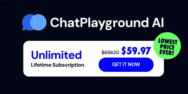 ChatPlayground AI: Lifetime Subscription