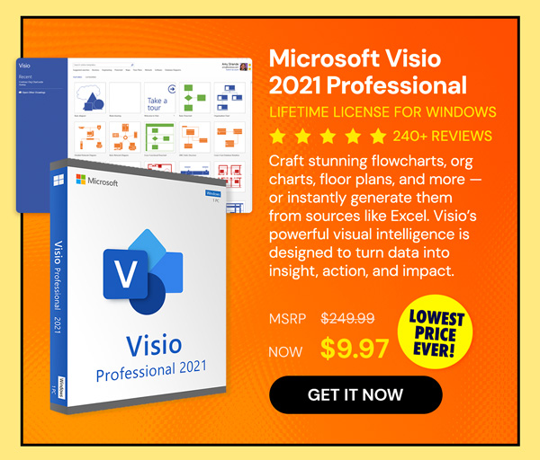 Microsoft Visio 2021 Professional: Lifetime License for Windows