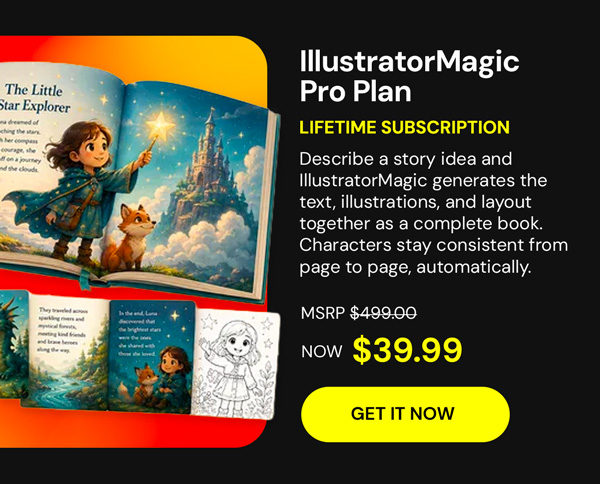 llustratorMagic Pro Plan Lifetime Subscription