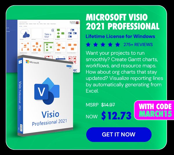 Microsoft Visio 2021 Professional: Lifetime License for Windows