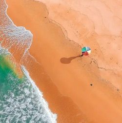 These beach umbrellas ain’t going anywhere