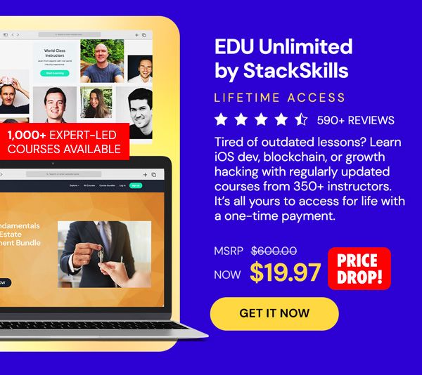 EDU Unlimited by StackSkills: Lifetime Access