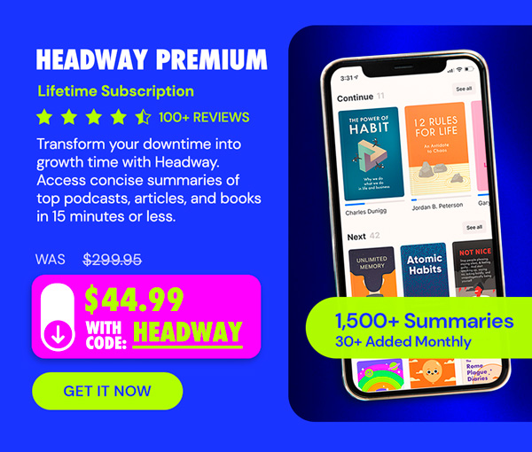 Headway Premium: Lifetime Subscription