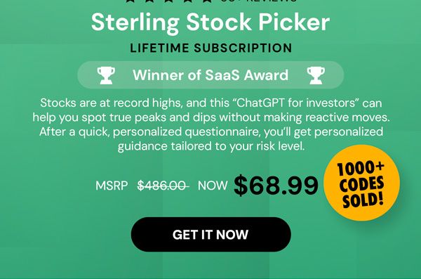 Sterling Stock Picker Lifetime Subscription